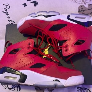 Red,black and white Jordan flights